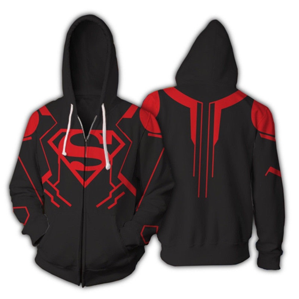 SUPERMAN SUPERHERO HOODIE